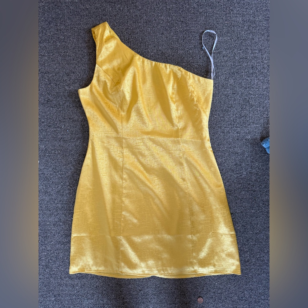 Lulu's Radiant Yellow Dress